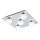 Eglo - LED pritemdomas lubinis vonios šviestuvas 5xLED/5,4W/230V IP44