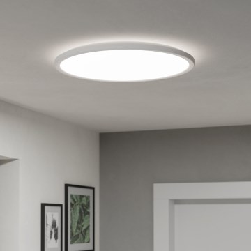 Eglo - LED pritemdomas lubinis vonios šviestuvas LED/16,8W/230V 2700-6500K pr.50 cm IP44 balta + nuotolinio valdymo pultas