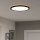 Eglo - LED pritemdomas lubinis vonios šviestuvas LED/18,5W/230V 2700-6500K diametras 38,9 cm IP44 juoda + nuotolinio valdymo pultas