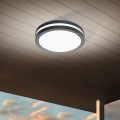Eglo - LED pritemdomas lubinis vonios šviestuvas LOCANA-C LED/14W/230V Bluetooth IP44 antracitas