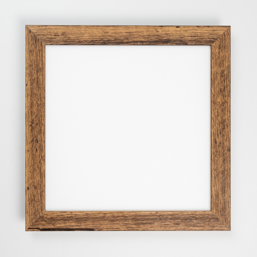 Eglo - LED Reguliuojama ant pagrindo montuojama panelė POZZALLO WOOD LED/21W/230V 2700-6500K 49,5x49,5 cm ruda + nuotolinio valdymo pultas