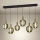 Eglo - LED reguliuojama pakabinama liustra 3xLED/5W/230V + 3xLED/6,5W + 6xLED/1,6W 2200-6500K auksinė