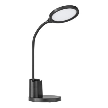 Eglo - LED Reguliuojama stalinė lempa LED/2,1W/5V 1500 mAh juoda