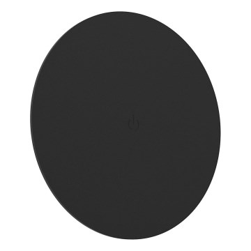 Eglo - LED reguliuojamas įkraunamas sieninis šviestuvas LED/2W/5V 1800 mAh juodas + nuotolinis valdymas