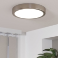 Eglo - LED Reguliuojamas lubinis šviestuvas LED/17W/230V chromas