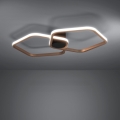 Eglo - LED Reguliuojamas lubų šviestuvas LED/20W/230V 2200-6500K žalvaris + nuotolinis valdymas