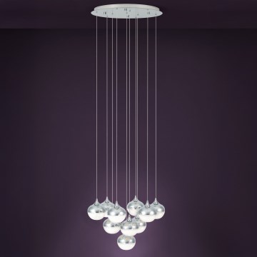 Eglo - LED Reguliuojamas pakabinamas sietynas 10xLED/3,1W/230V