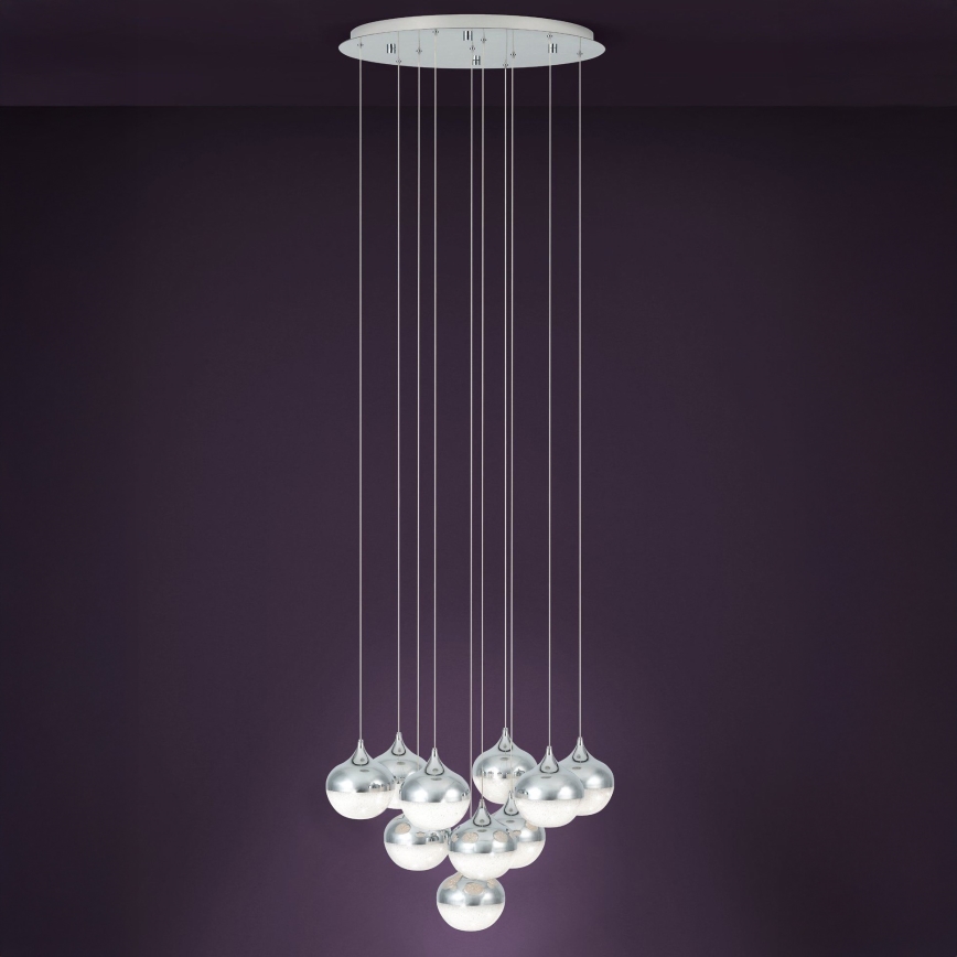Eglo - LED Reguliuojamas pakabinamas sietynas 10xLED/3,1W/230V