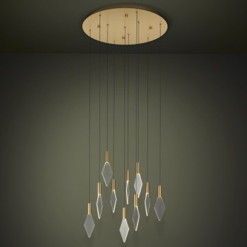 Eglo - LED Reguliuojamas pakabinamas sietynas 10xLED/3W/230V 3000K diametras 58 cm auksas