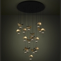 Eglo - LED Reguliuojamas pakabinamas sietynas 17xLED/2,3W/230V 3000K diametras 78 cm