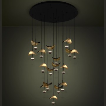 Eglo - LED Reguliuojamas pakabinamas sietynas 17xLED/2,3W/230V 3000K diametras 78 cm