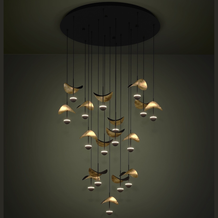 Eglo - LED Reguliuojamas pakabinamas sietynas 17xLED/2,3W/230V 3000K diametras 78 cm