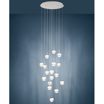 Eglo - LED Reguliuojamas pakabinamas sietynas 17xLED/5W/230V