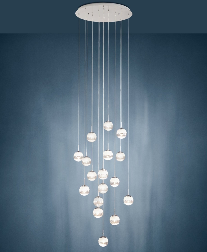 Eglo - LED Reguliuojamas pakabinamas sietynas 17xLED/5W/230V