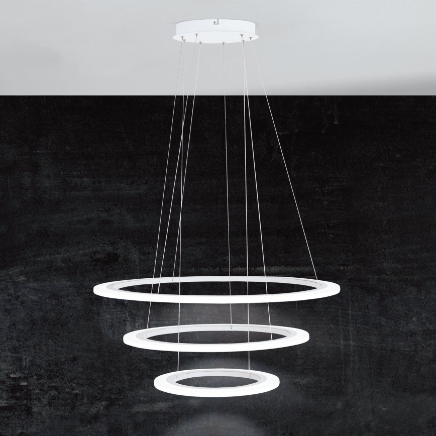 Eglo - LED Reguliuojamas pakabinamas sietynas 1xLED/45W/230V + 1xLED/33W + 1xLED/19,5W