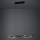 Eglo - LED Reguliuojamas pakabinamas sietynas 2xLED/12,5W/230V + LED/15,5W 3000K juoda