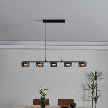 Eglo - LED Reguliuojamas pakabinamas sietynas 5xLED/5,4W/230V