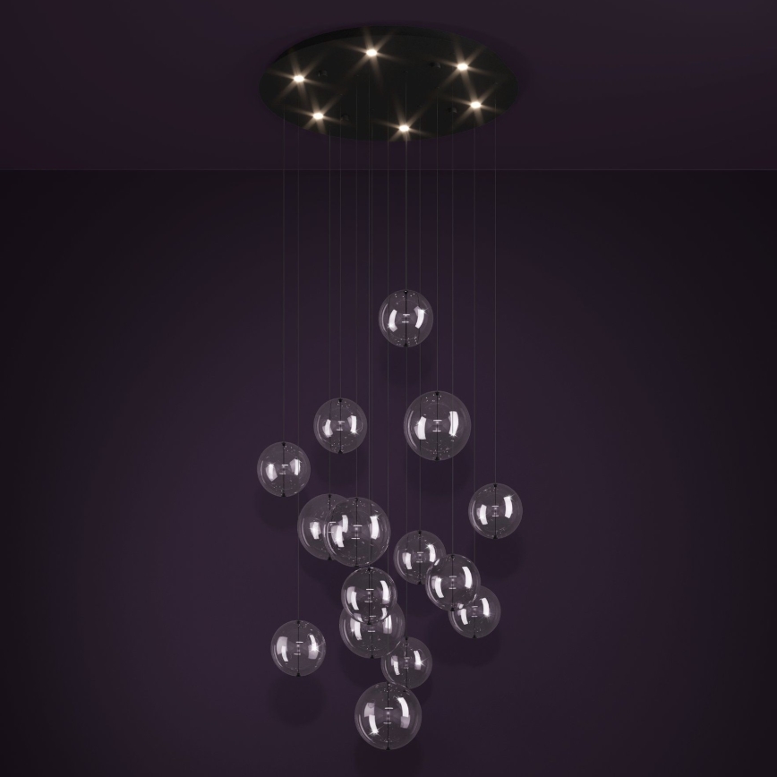 Eglo - LED Reguliuojamas pakabinamas sietynas 6xLED/4,2W/230V 3000K permatoma