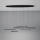 Eglo - LED Reguliuojamas pakabinamas sietynas 6xLED/8,4W/230V 3000K juoda
