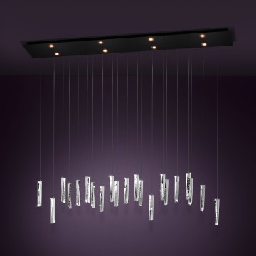 Eglo - LED Reguliuojamas pakabinamas sietynas 8xLED/4,2W/230V 3000K permatoma