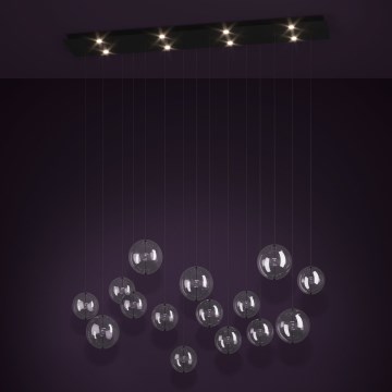 Eglo - LED Reguliuojamas pakabinamas sietynas 8xLED/4,2W/230V 3000K permatoma