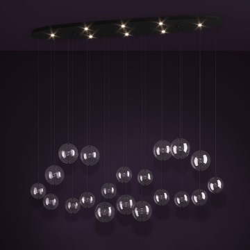 Eglo - LED Reguliuojamas pakabinamas sietynas 8xLED/4,2W/230V 3000K permatoma
