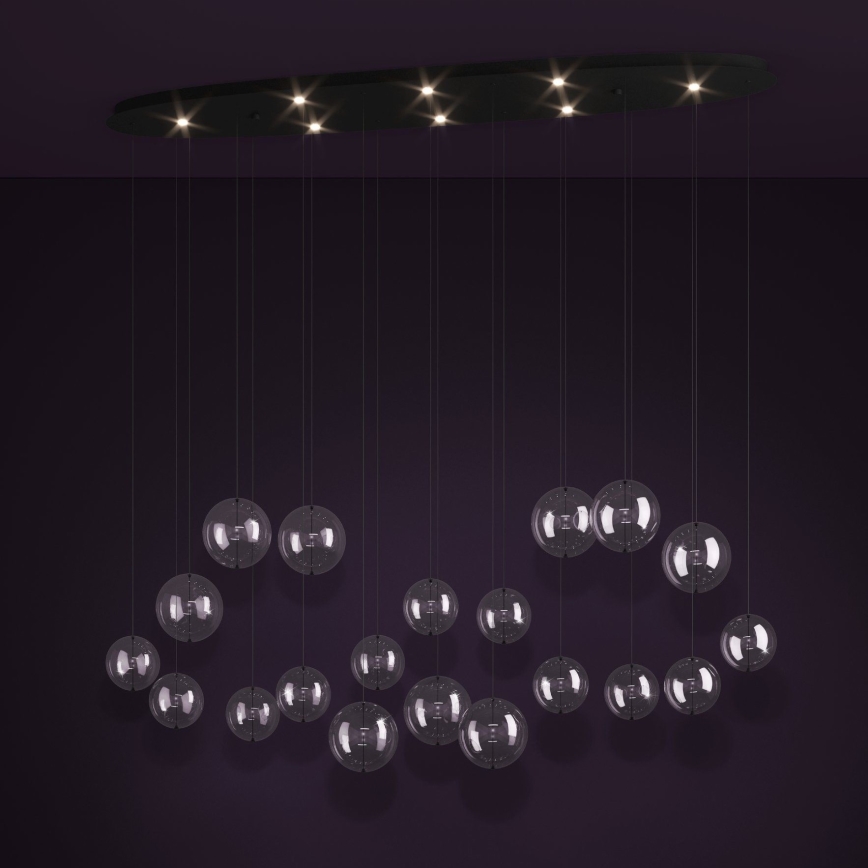 Eglo - LED Reguliuojamas pakabinamas sietynas 8xLED/4,2W/230V 3000K permatoma