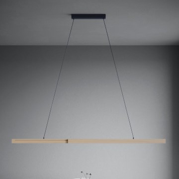 Eglo - LED Reguliuojamas pakabinamas sietynas LED/21W/230V 3000K ruda