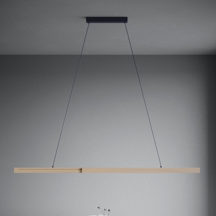 Eglo - LED Reguliuojamas pakabinamas sietynas LED/21W/230V 3000K ruda