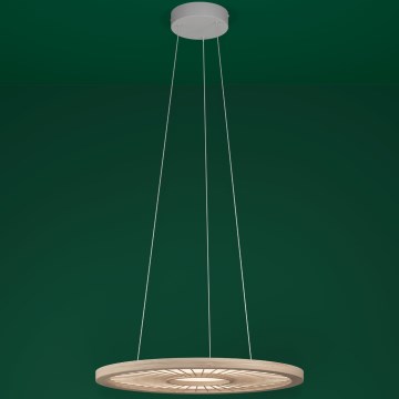 Eglo - LED Reguliuojamas pakabinamas sietynas LED/36W/230V 4000K smėlio spalva