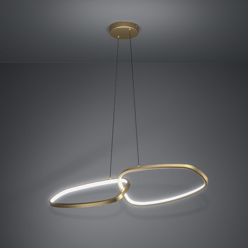 Eglo - LED Reguliuojamas pakabinamas sietynas LED/37,5W/230V 3000K auksas