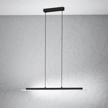 Eglo - LED Reguliuojamas pakabinamas sietynas LED/57,5W/230V 3000K juoda + nuotolinio valdymo pultas