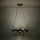 Eglo - LED Reguliuojamas pakabinamas sietynas LED/72W/230V 3000K juoda/auksas