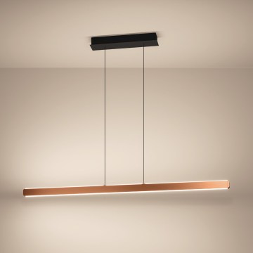 Eglo - LED reguliuojamas pakabinamas šviestuvas su laidu LED/30W/230V 2200-6500K auksinis + nuotolinio valdymo pultas