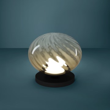 Eglo - LED reguliuojamo ryškumo stalinė lempa LED/5,8W/230V 2200-6500K smėlinė/dūminė