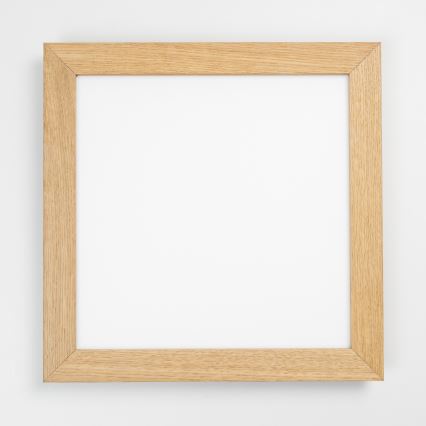 Eglo - LED RGB dimeriuojamas paviršiui montuojamas panelis SALOBRENA-C WOOD LED/40W/230V 2700-6500K 49,5x49,5 cm ruda + nuotolinis valdymas