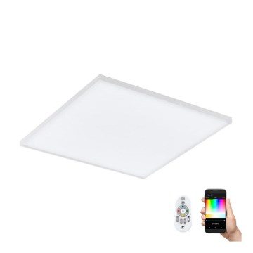 Eglo - LED RGB pritemdomas lubinis šviestuvas TURCONA-C LED/20W/230V + nuotolinio valdymo pultas