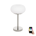 Eglo - LED RGB reguliuojama stalinė lempa OPTICA-C LED/16W/230V skersmuo 27,5 cm