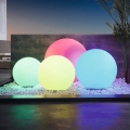 Eglo - LED RGB reguliuojamas lauko šviestuvas 1xE27/9W/230V 2700-6500K IP65 Ø500