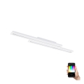 Eglo - LED RGB reguliuojamas lubinis šviestuvas SALITERAS-C 2xLED/10W/230V