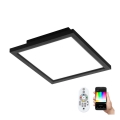 Eglo - LED RGB reguliuojamas lubinis šviestuvas SALOBRENA-C LED/16W/230V + nuotolinis valdymas