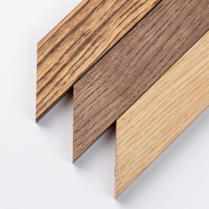 Eglo - LED RGB reguliuojamas paviršinis šviestuvas SALOBRENA-C WOOD LED/24W/230V 2700-6500K 45x45 cm rudos spalvos + nuotolinio valdymo pultas