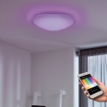 Eglo - LED RGB reguliuojamas sieninis lubų šviestuvas GIRON-C LED/17W/230V