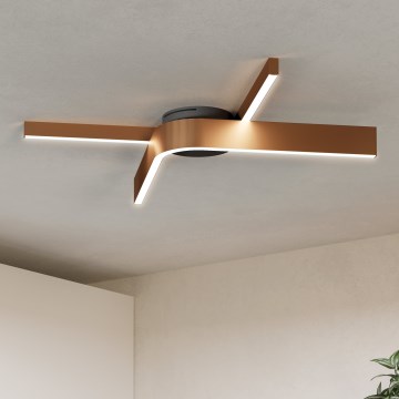 Eglo - LED RGBW dimeriuojamas lubinis šviestuvas 2xLED/18W/230V varinis/juodas