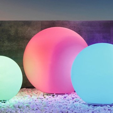 Eglo - LED RGBW lauko toršeras MONTEROLO-C 1xLED/9W/230V IP65 600