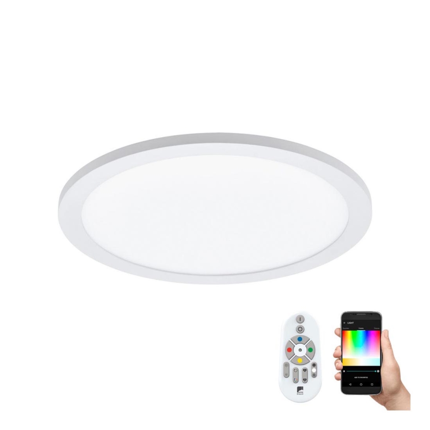 Eglo - LED RGBW Lubinis šviestuvas SARSINA-C LED/16W/230V + valdymo pultas