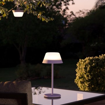 Eglo - LED RGBW Pritemdomas jutiklinis lauko šviestuvas 2in1 LED/1,5W/5V 2600 mAh IP54 violetinė