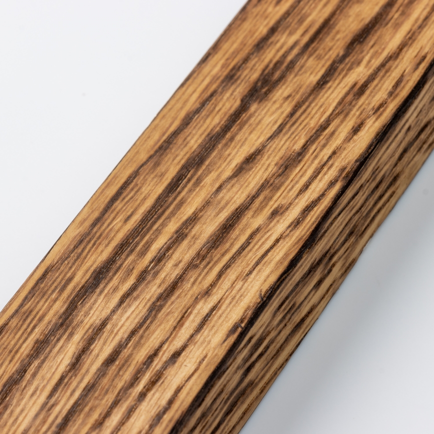 Eglo - LED RGBW Pritemdomas paviršinis skydelis SALOBRENA-C WOOD LED/34W/230V 2700-6500K 64x64 cm ruda + nuotolinio valdymo pultas