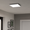Eglo - LED RGBW Pritemdomas vonios lubinis šviestuvas LED/13,4W/230V 2700-6500K 29x29 cm IP44 baltas ZigBee