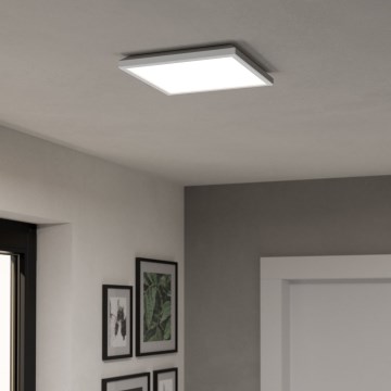 Eglo - LED RGBW Pritemdomas vonios lubinis šviestuvas LED/13,4W/230V 2700-6500K 29x29 cm IP44 baltas ZigBee